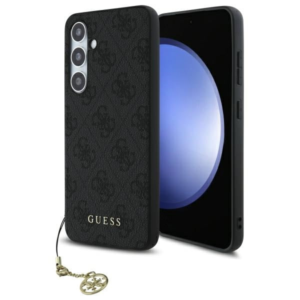 Θήκη για Samsung Galaxy S24 FE S721, Guess, 4G Charm, Γκρι