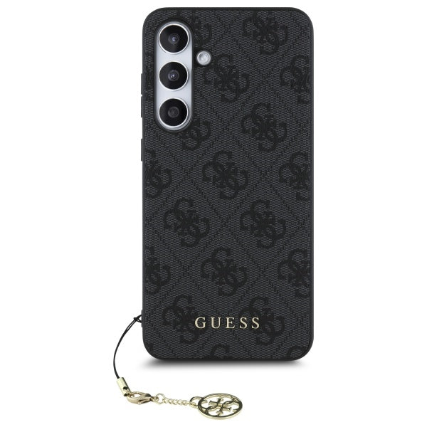 Θήκη για Samsung Galaxy S24 FE S721, Guess, 4G Charm, Γκρι
