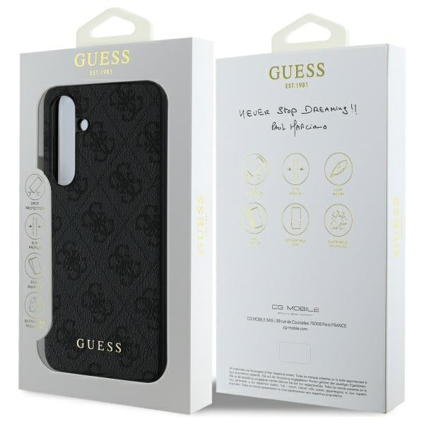 Θήκη για Samsung Galaxy S24 FE S721, Guess, 4G Charm, Γκρι