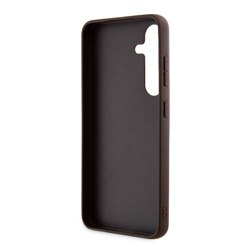 Θήκη για Samsung Galaxy S24+ S926, Guess, 4G Triangle Logo, Λευκή