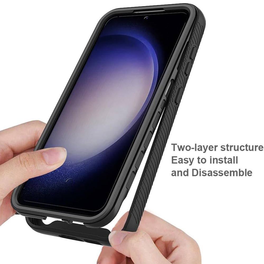 Θήκη για Samsung Galaxy S24+ S926, Techsuit, Defense360 Pro, Μαύρη