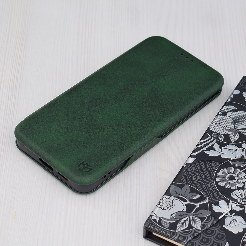 Θήκη για Samsung Galaxy S24+ S926, Techsuit, Safe Wallet Plus, Πράσινο