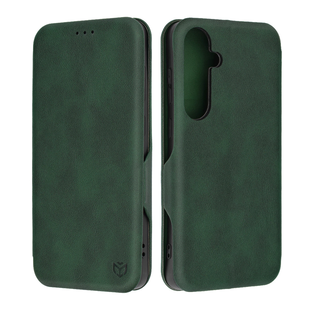 Θήκη για Samsung Galaxy S24+ S926, Techsuit, Safe Wallet Plus, Πράσινο