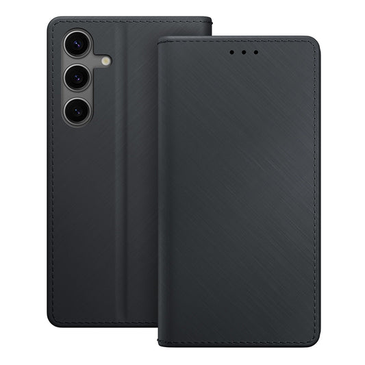 Θήκη για Samsung Galaxy S24 S921, 3MK, Πορτοφόλι, Μαύρο