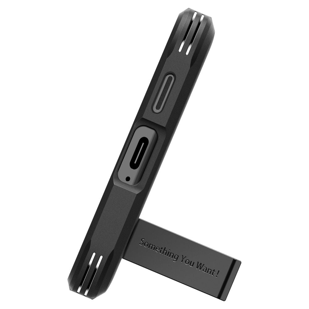 Θήκη για Samsung Galaxy S24 S921, Spigen, Tough Armor, Μαύρη ACS07355