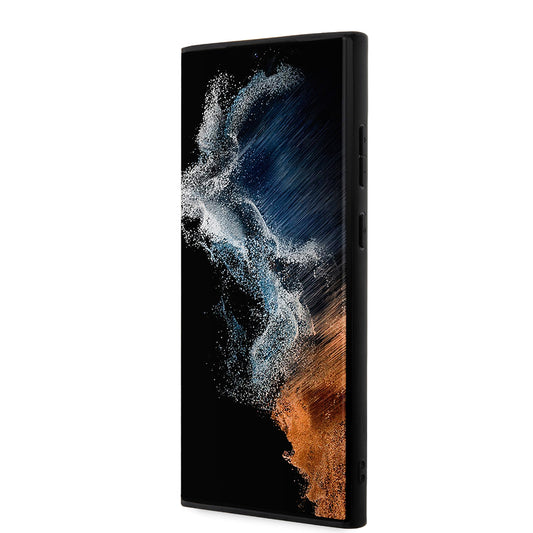 Θήκη για Samsung Galaxy S24 Ultra S928, Guess, 4G Stripe, Μαύρη