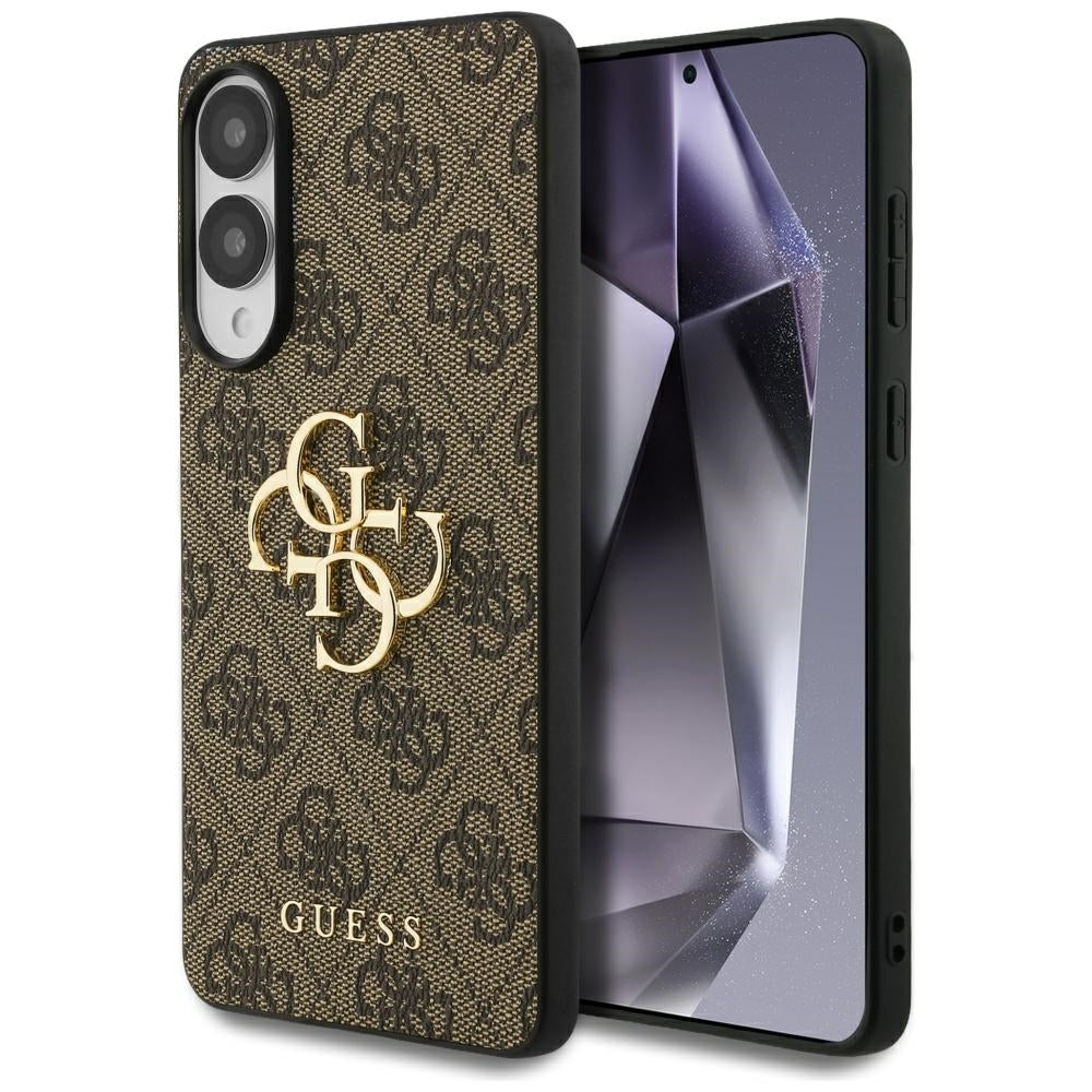 Θήκη για Samsung Galaxy S25 Edge S937, Guess, Big 4G Logo Classic, Καφέ