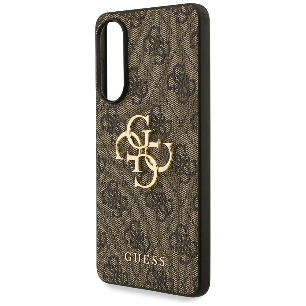 Θήκη για Samsung Galaxy S25 Edge S937, Guess, Big 4G Logo Classic, Καφέ