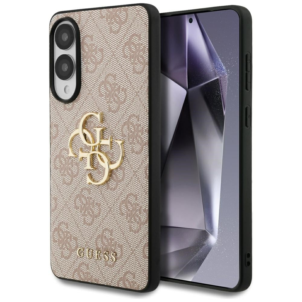 Case for Samsung Galaxy S25 Edge S937, Guess, Big 4G Logo Classic, Pink