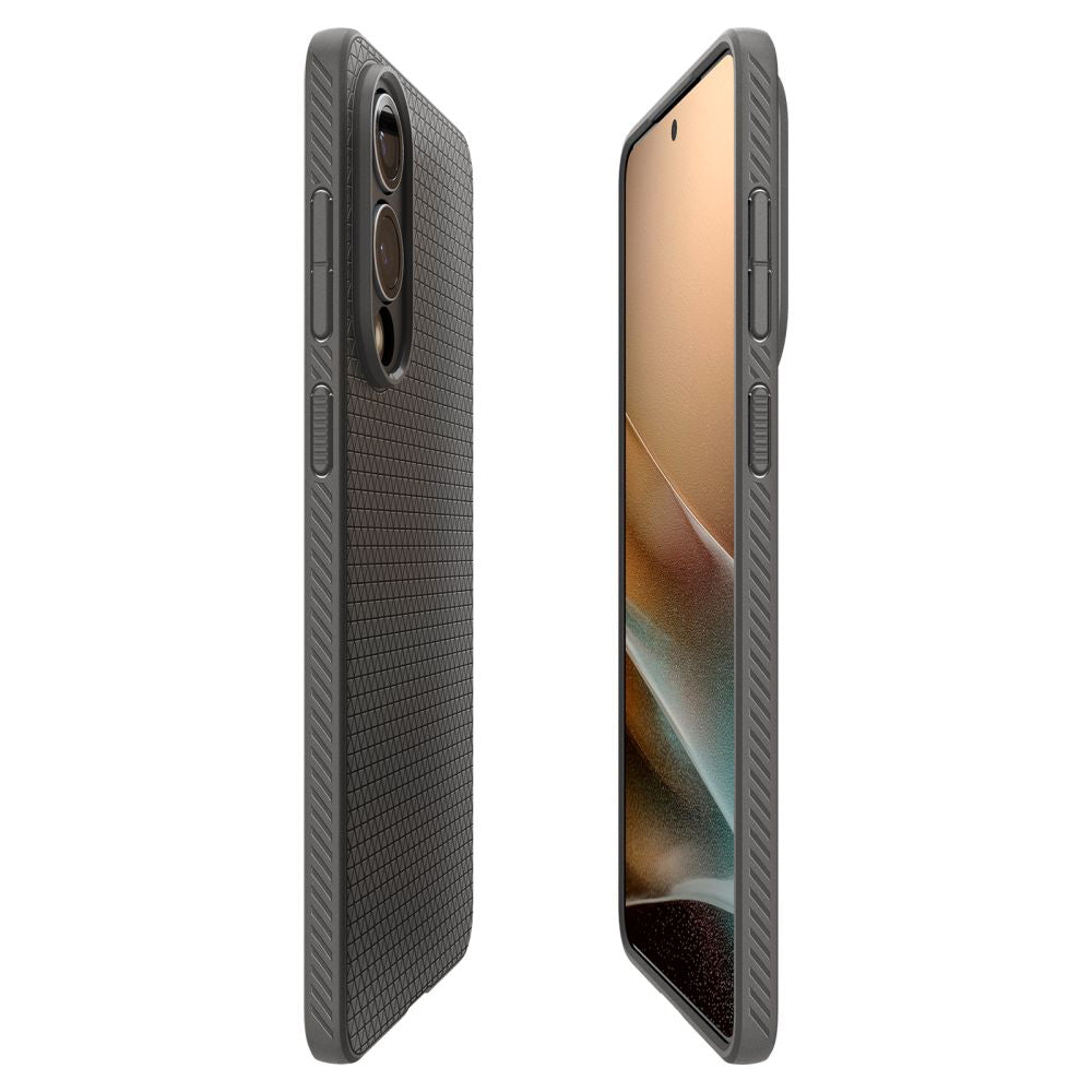 Θήκη για Samsung Galaxy S25 Edge S937, Spigen, Liquid Air, Γκρι