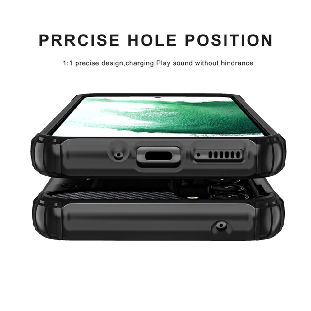 Θήκη για Samsung Galaxy S25 Edge S937, Techsuit, Hybrid Armor, Μαύρη