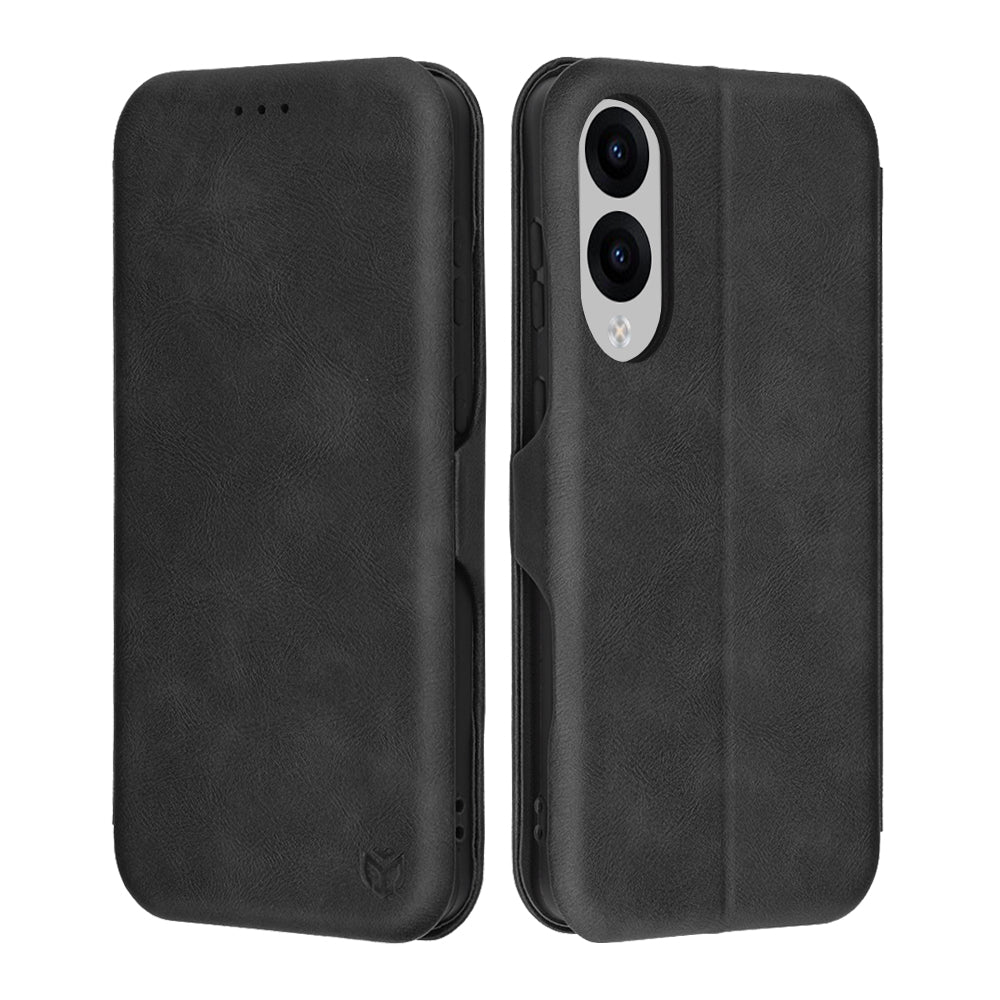 Θήκη για Samsung Galaxy S25 Edge S937, Techsuit, Safe Wallet Plus, Μαύρο