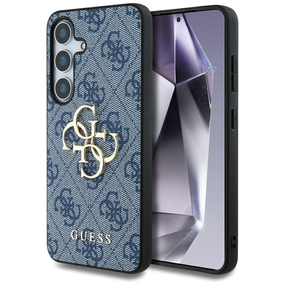 Θήκη για Samsung Galaxy S25 S931, Guess, 4G Big Logo, Μπλε