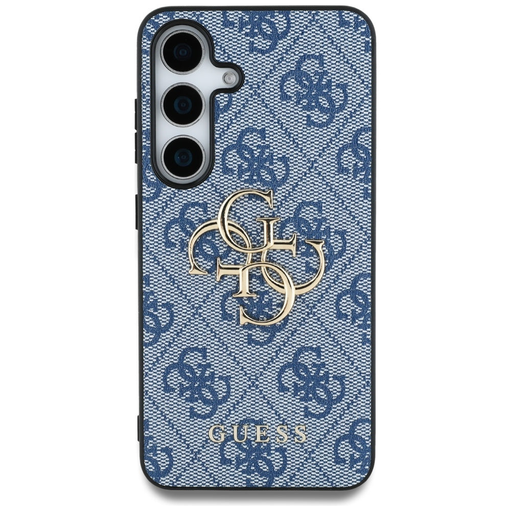Θήκη για Samsung Galaxy S25 S931, Guess, 4G Big Logo, Μπλε