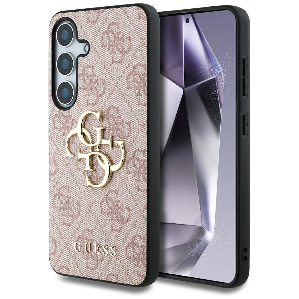 Θήκη για Samsung Galaxy S25 S931, Guess, 4G Big Logo, Ροζ