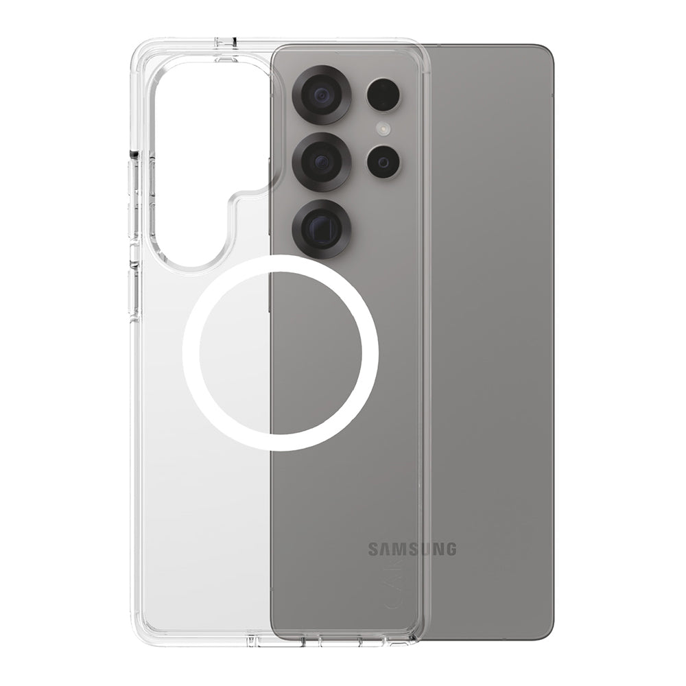 Θήκη για Samsung Galaxy S25 Ultra S938, PanzerGlass, Care Urban Combat, Διαφανής Λευκή