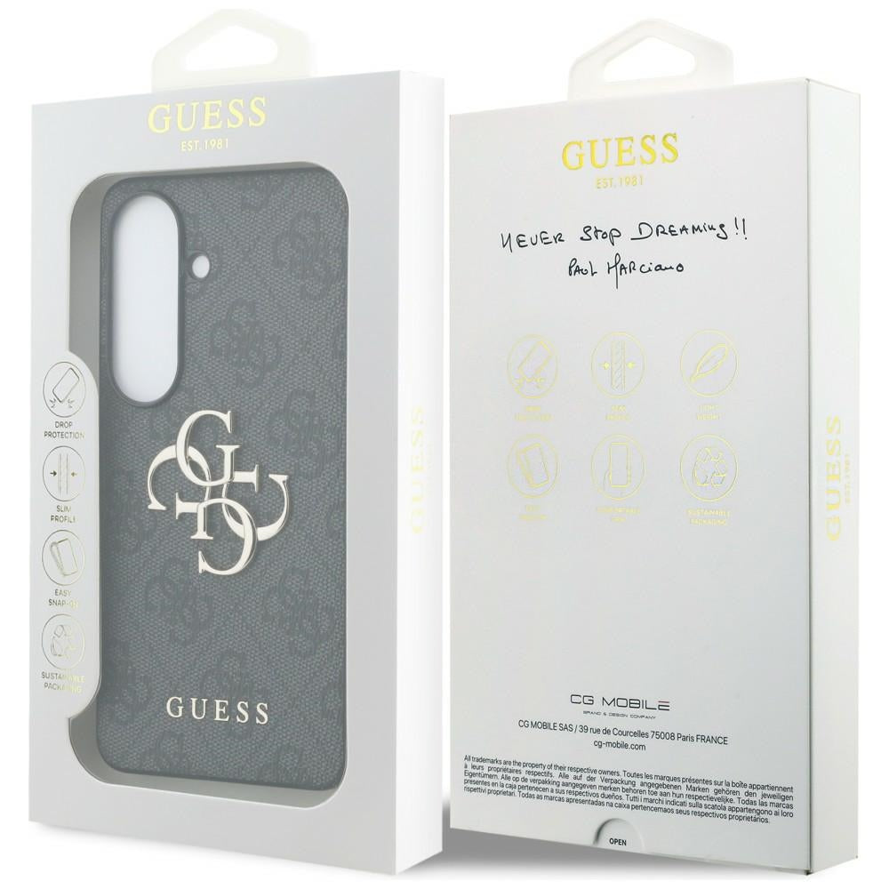 Θήκη για Samsung Galaxy S26 Plus S947, Guess, 4G Big Logo, Μαύρη