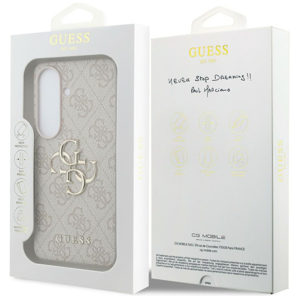 Θήκη για Samsung Galaxy S26 Plus S947, Guess, 4G Big Logo, Ροζ