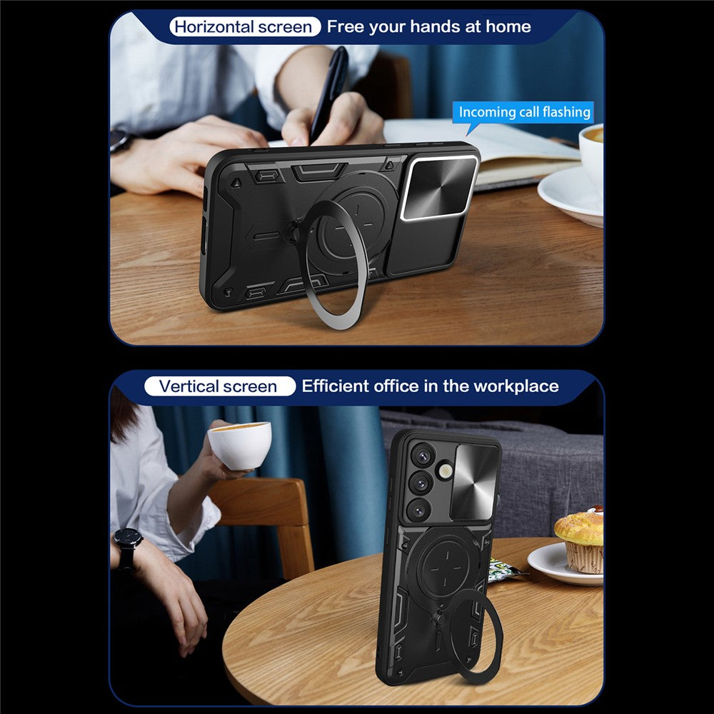 Θήκη για Samsung Galaxy S26 Plus, Techsuit, CamGuard Pro, Ροζ