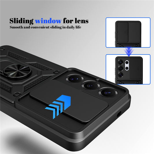 Θήκη για Samsung Galaxy S26 Plus, Techsuit, CamShield, Χρυσή