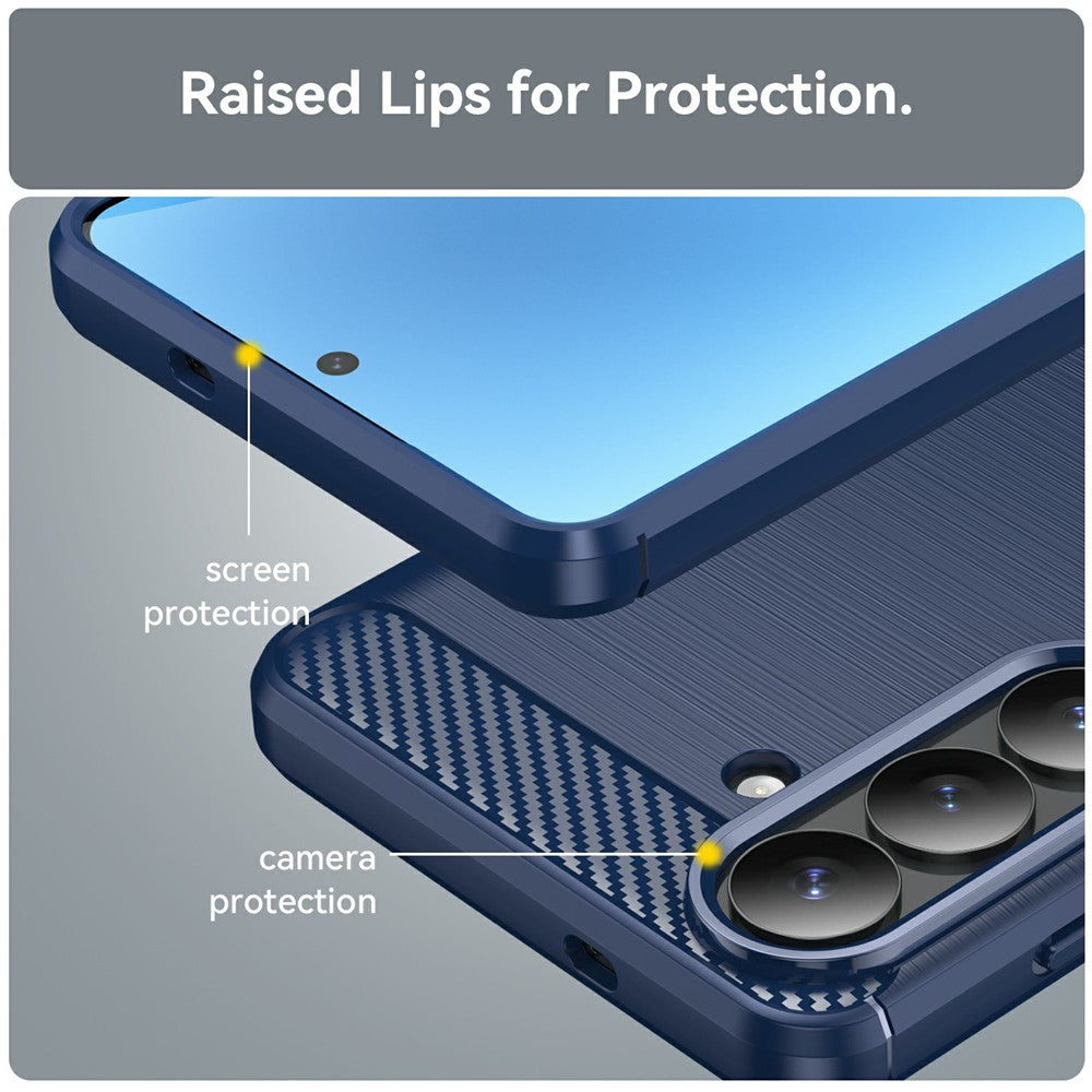 Θήκη για Samsung Galaxy S26 Plus S947, Techsuit, Καρμπόν, Μπλε