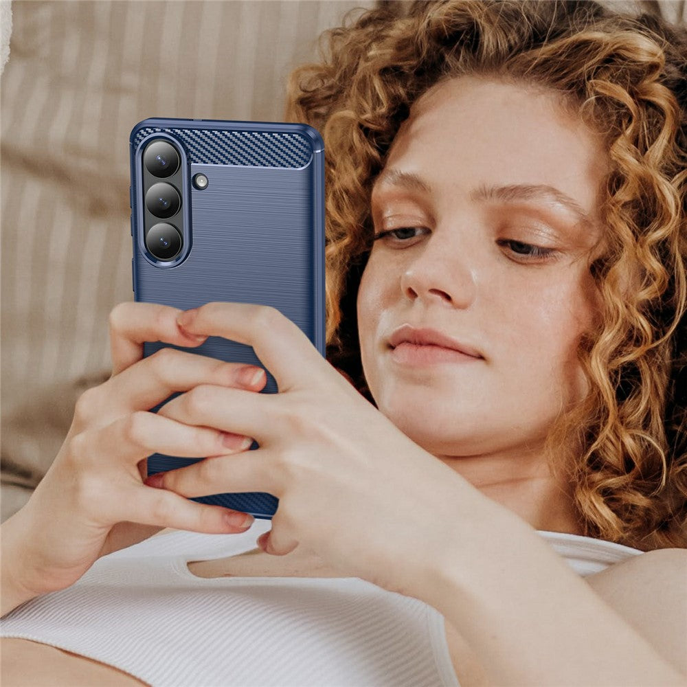 Θήκη για Samsung Galaxy S26 Plus S947, Techsuit, Καρμπόν, Μπλε