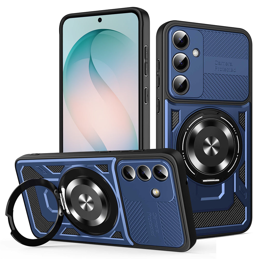 Θήκη για Samsung Galaxy S26 Plus, Techsuit, RuggedCam, Μπλε