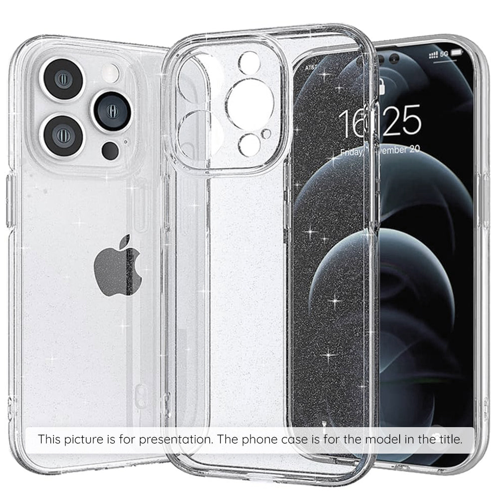 Θήκη για Samsung Galaxy S26 Plus S947, Techsuit, SparkleSkin, Διαφανής