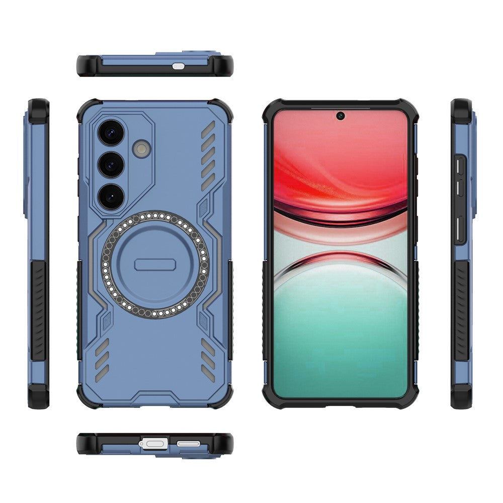 Θήκη MagSafe για Samsung Galaxy S26 S942, Techsuit, ArmorMag, Μπλε