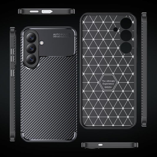 Θήκη για Samsung Galaxy S26, Techsuit, CarbonFiber, Μαύρη