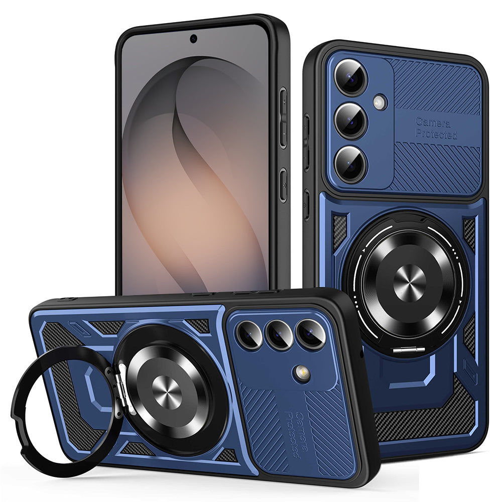Case for Samsung Galaxy S26, Techsuit, RuggedCam, Blue