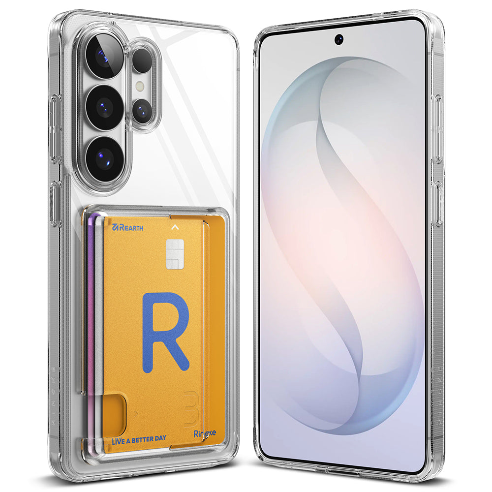 Case for Samsung Galaxy S26 Ultra S948, Ringke, Fusion Card, Transparent