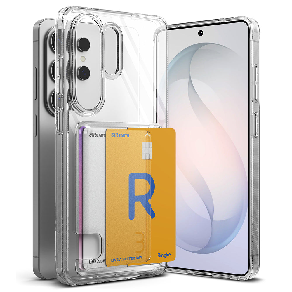 Case for Samsung Galaxy S26 Ultra S948, Ringke, Fusion Card, Transparent