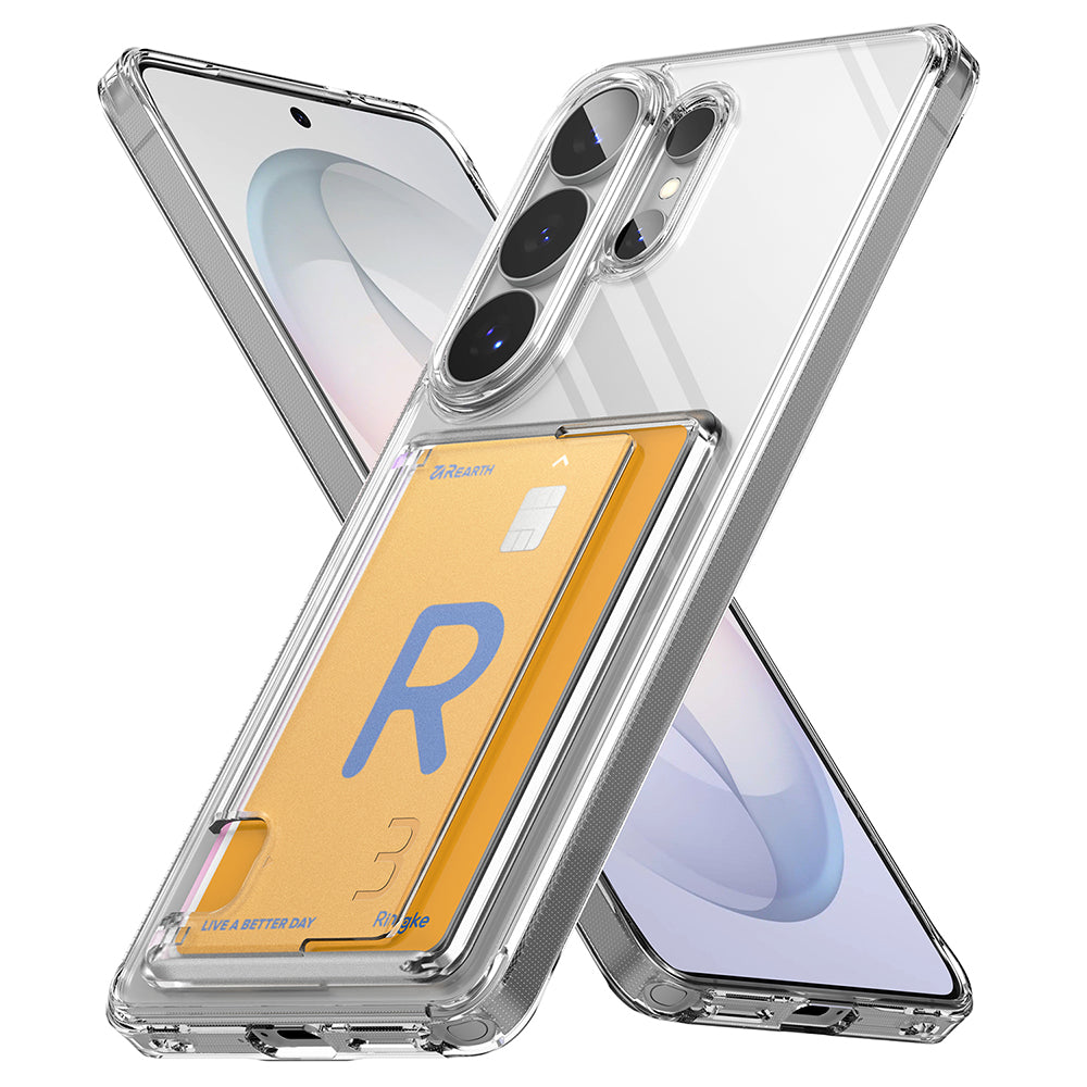 Case for Samsung Galaxy S26 Ultra S948, Ringke, Fusion Card, Transparent
