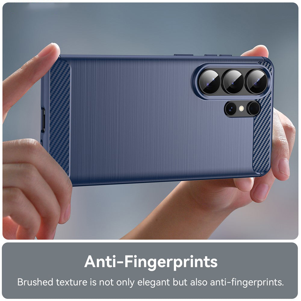 Θήκη για Samsung Galaxy S26 Ultra S948, Techsuit, Καρμπόν, Μπλε
