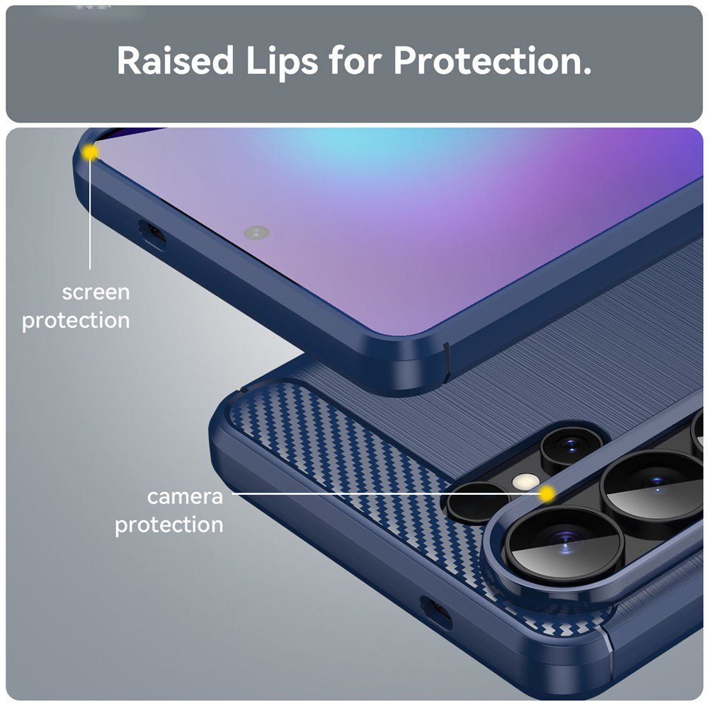 Θήκη για Samsung Galaxy S26 Ultra S948, Techsuit, Καρμπόν, Μπλε
