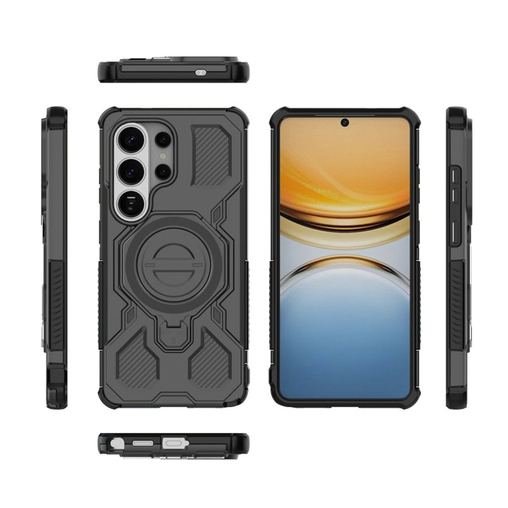 Θήκη για Samsung Galaxy S26 Ultra S948, Techsuit, Carbon Shield Pro, Μαύρο