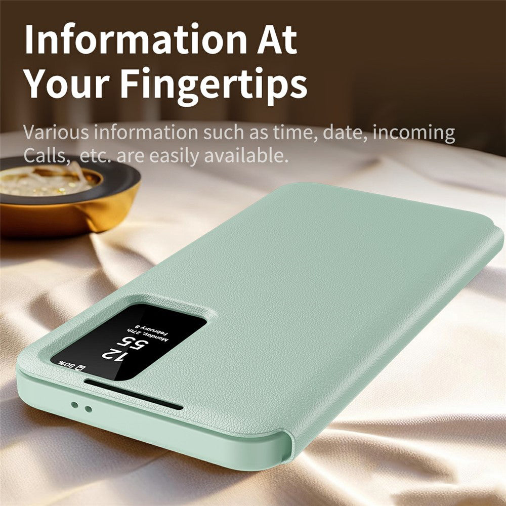 Θήκη για Samsung Galaxy S26 Ultra S948, Techsuit, SmartView, Πράσινη