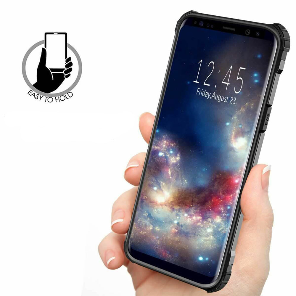 Θήκη για Samsung Galaxy S6 G920, Techsuit, Hybrid Armor, Μαύρη