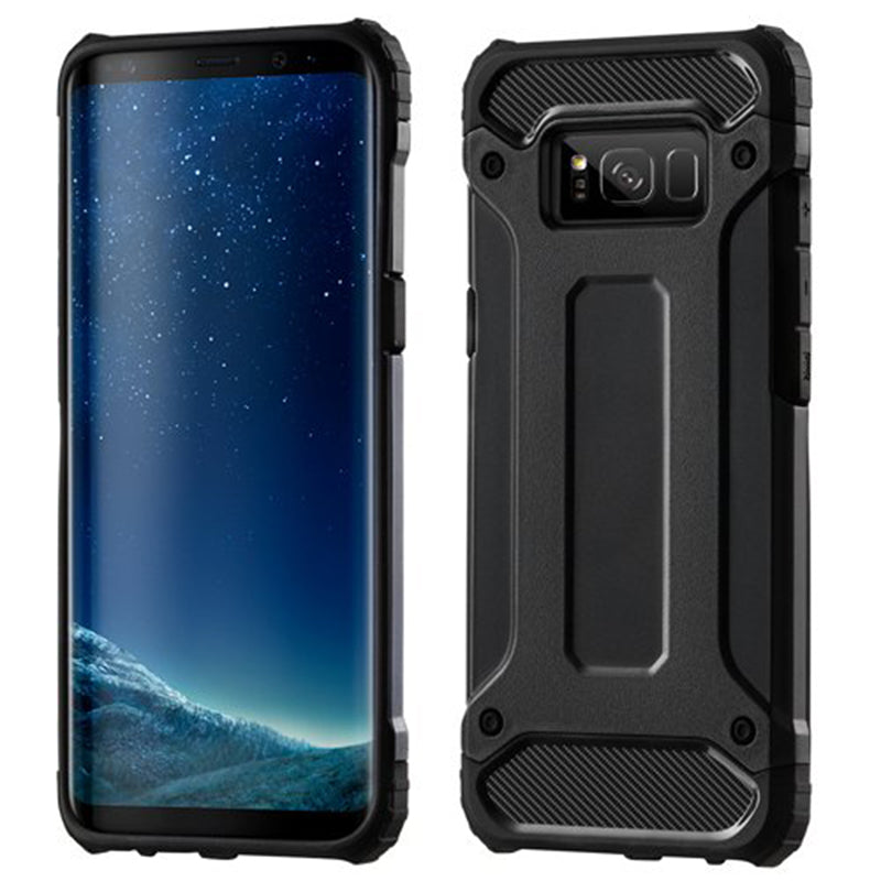 Θήκη για Samsung Galaxy S8+ G955, Techsuit, Hybrid Armor, Μαύρη