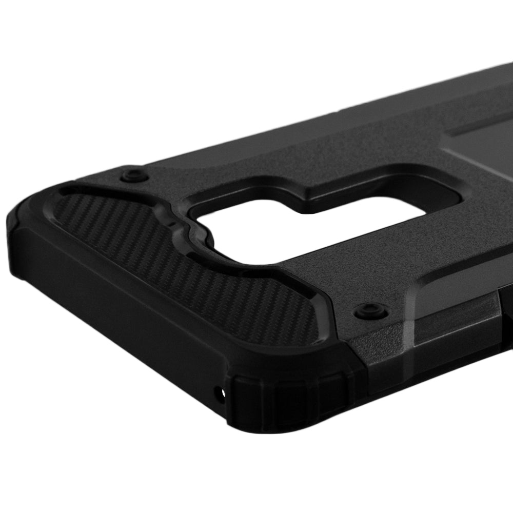 Θήκη για Samsung Galaxy S9+ G965, Techsuit, Hybrid Armor, Μαύρη