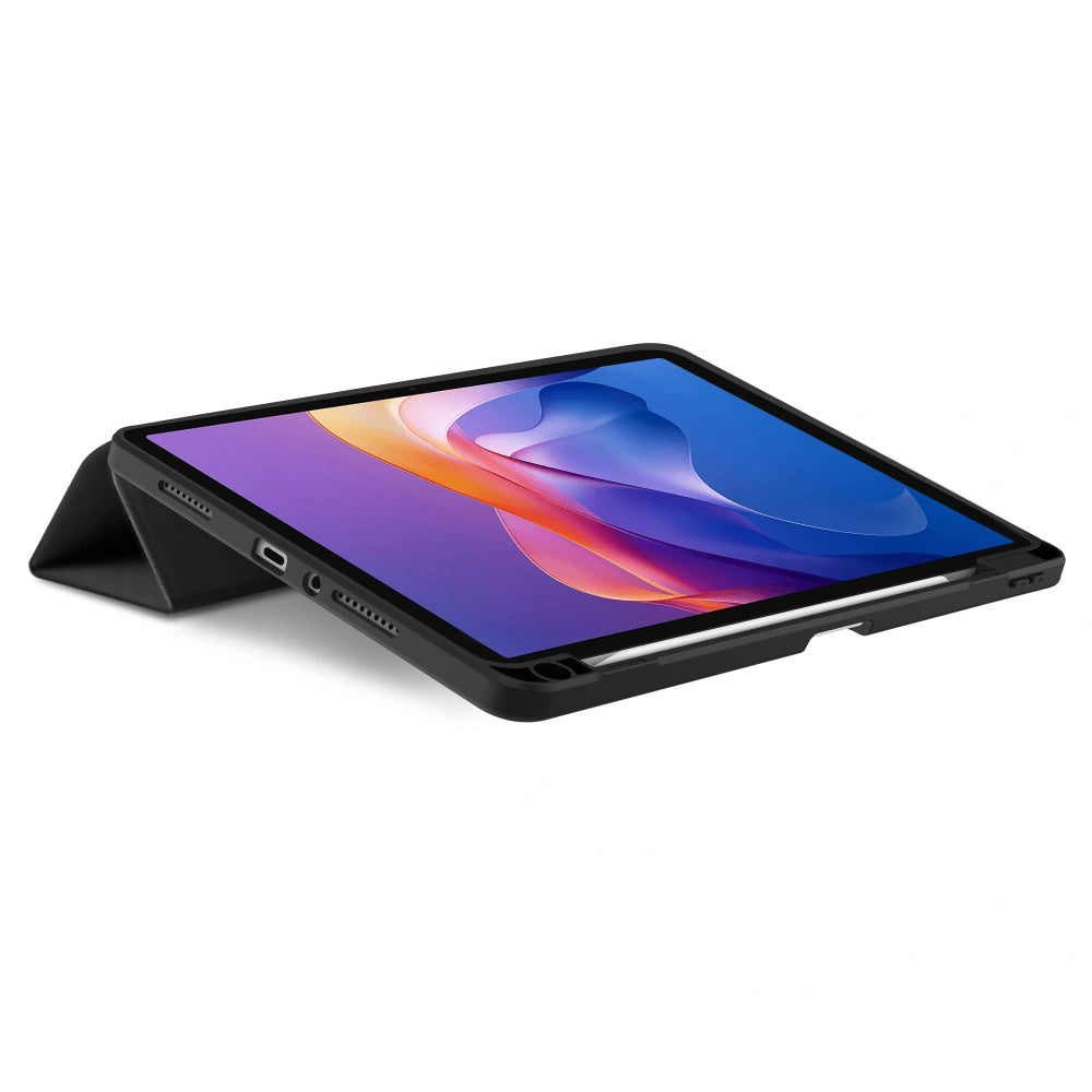 Θήκη για Samsung Galaxy Tab A11+ / Tab A9+, Techsuit, Flex Trifold, Μπλε σκούρο