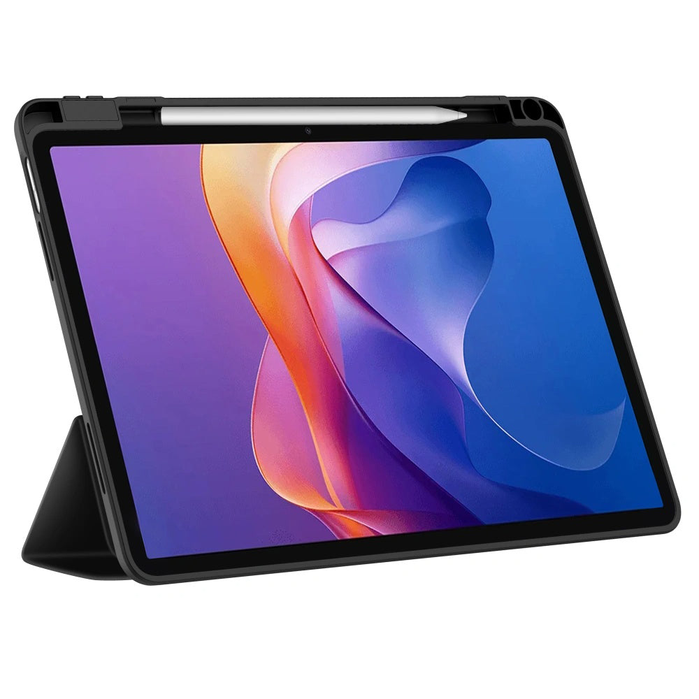 Θήκη για Samsung Galaxy Tab A11 / Tab A9, Techsuit, Flex Trifold New Model, Μοβ