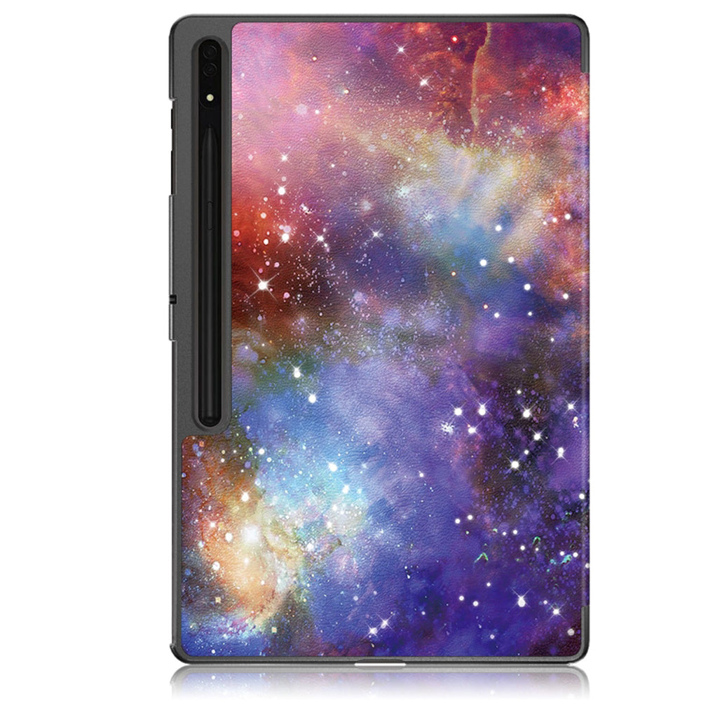 Θήκη για Samsung Galaxy Tab S10 Ultra / Tab S9 Ultra / Tab S8 Ultra, Techsuit, FoldPro Galaxy, Πολύχρωμη