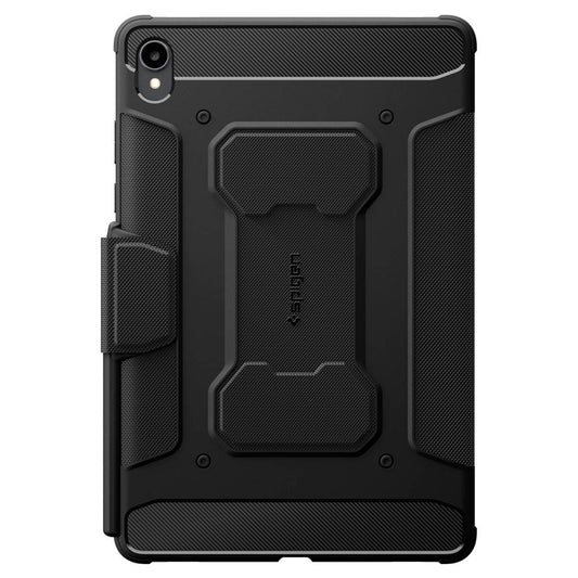 Θήκη για Samsung Galaxy Tab S11, Spigen, Rugged Armor Pro, Μαύρη ACS10149