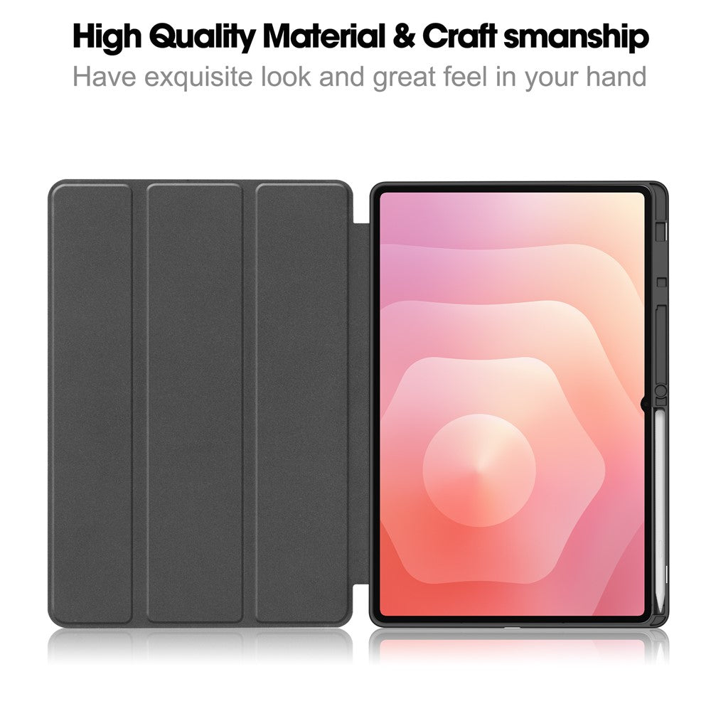 Case for Samsung Galaxy Tab S12 Ultra / Tab S11 Ultra, Techsuit, Flex Trifold, Purple