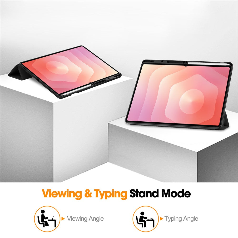 Θήκη για Samsung Galaxy Tab S12 Ultra / Tab S11 Ultra, Techsuit, Flex Trifold, Πράσινο Matcha