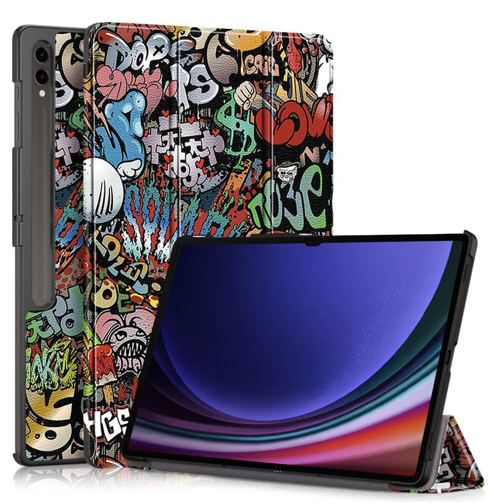 Θήκη για Samsung Galaxy Tab S8 Ultra, Techsuit, FoldPro Urban Vibe, Πολύχρωμο