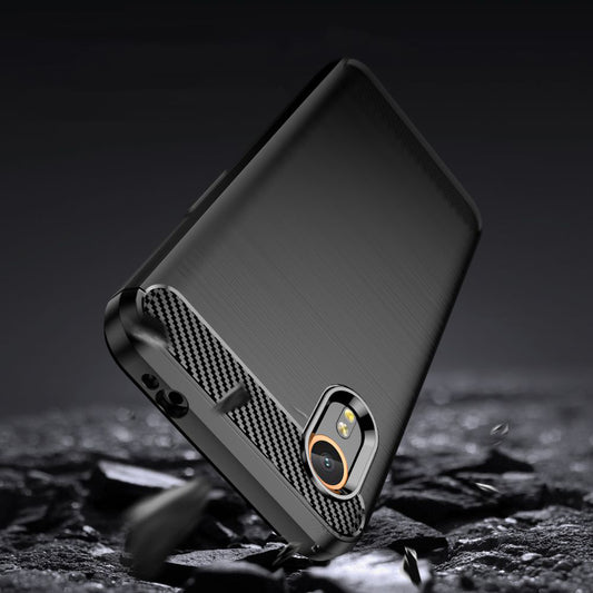 Θήκη για Samsung Galaxy Xcover7 G556, Techsuit, Carbon, Μαύρο