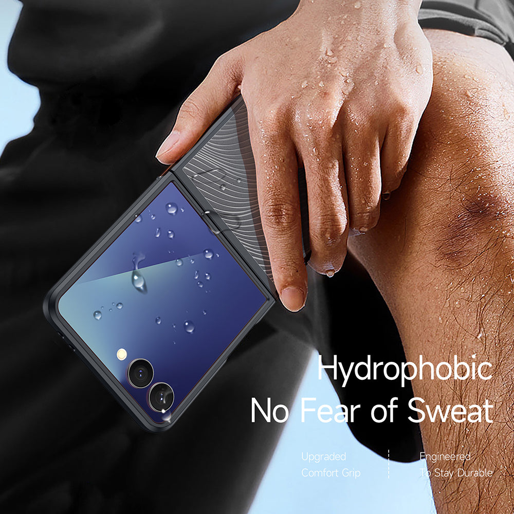 Θήκη για Samsung Galaxy Z Flip7 F766, DUX DUCIS, Aimo, Μαύρο